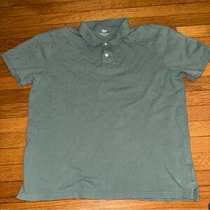 Men's Polo Shirt in Green GAP
